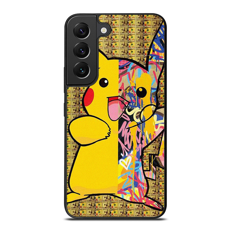 PIKACHU POKEMON ABSTRACT ART Samsung Galaxy S22 Plus Case Cover PIKACHU POKEMON ABSTRACT ART Samsung Galaxy S22 Plus Case Cover