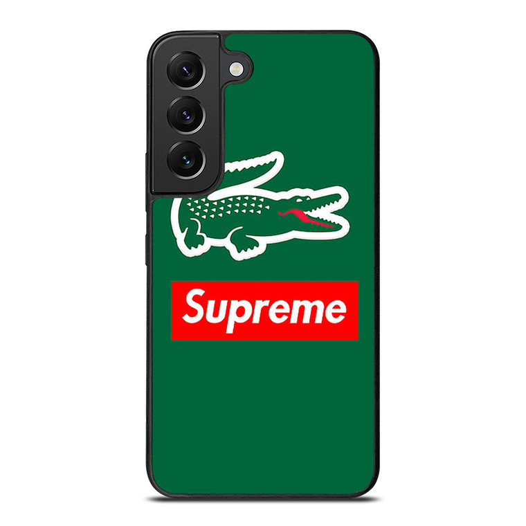 SUPREME X LACOSTE LOGO Samsung Galaxy S22 Plus Case Cover