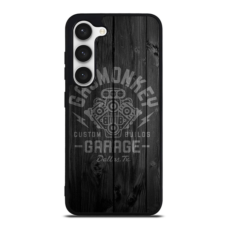 GAS MONKEY GARAGE WOOD LOGO  Samsung Galaxy S23 Case Cover