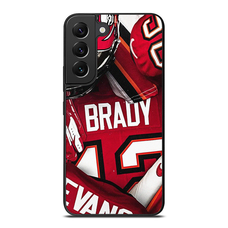 TOM BRADY TAMPA BAY BUCCANEERS KIT Samsung Galaxy S22 Plus Case Cover