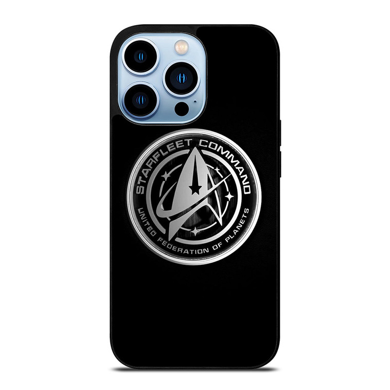STARFLEET COMMND METAL BADGE iPhone 13 Pro Max Case Cover