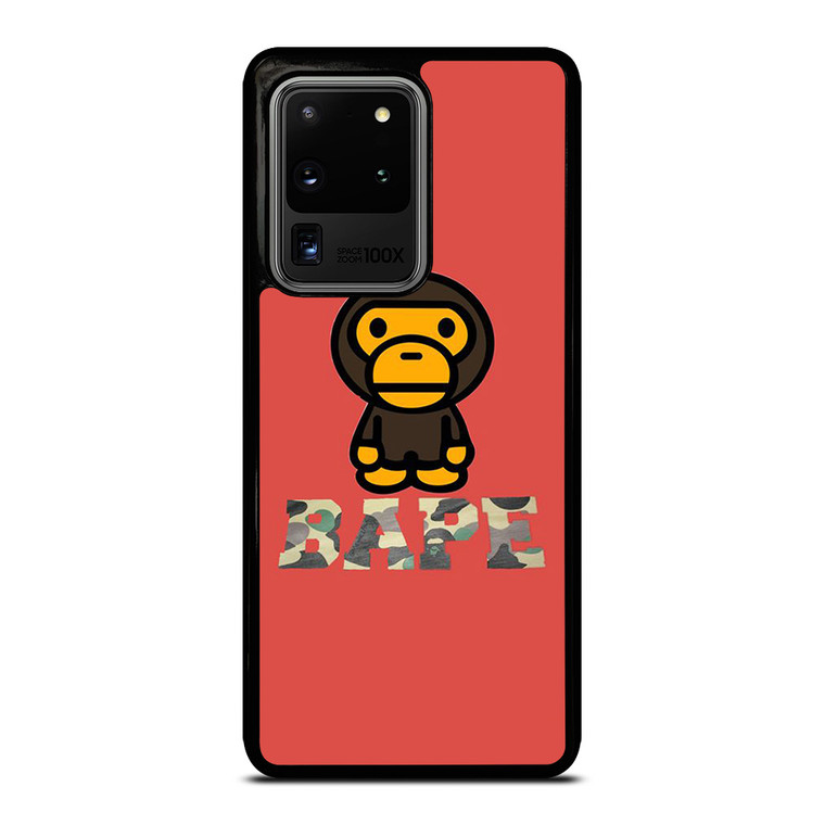 BAPE BABY MILO PINK Samsung Galaxy S21 Ultra Case Cover