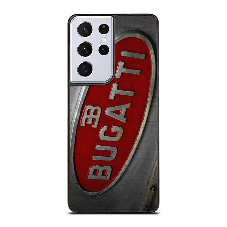 BUGATTI METAL LOGO Samsung Galaxy S21 Ultra Case Cover