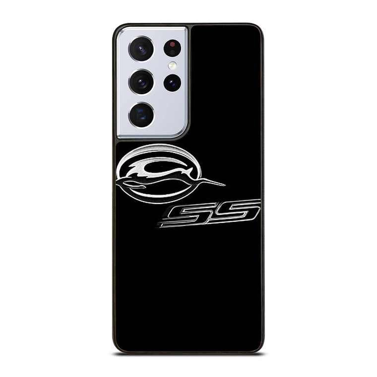 CHEVROLET IMPALA SS CHROME EMBLEM Samsung Galaxy S21 Ultra Case Cover
