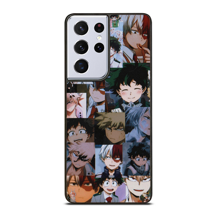 DEKU TODOROKI BAKUGO MY HERO ACADEMIA COLLAGE Samsung Galaxy S21 Ultra Case Cover