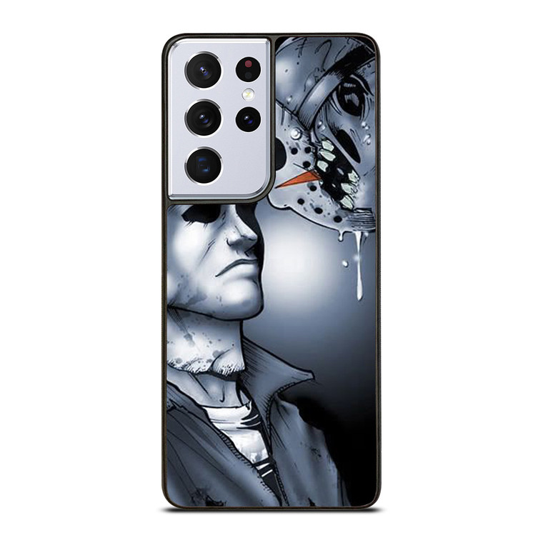 JASON VOORHEES VS MICHAEL MYER HALLOWEEN 2 Samsung Galaxy S21 Ultra Case Cover
