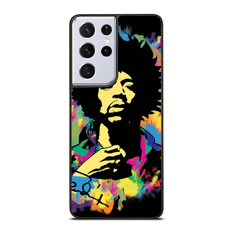 JIMI HENDRIX GUITARIST ART Samsung Galaxy S21 Ultra Case Cover