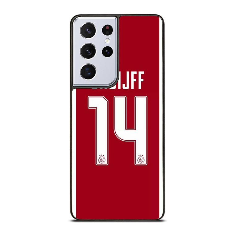 JOHAN CRUIJFF AJAX AMSTERDAM KIT Samsung Galaxy S21 Ultra Case Cover