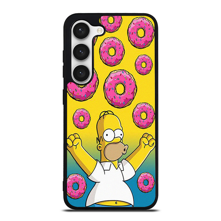 HOMER SIMPSONS DOUGHNUT  Samsung Galaxy S23 Case Cover