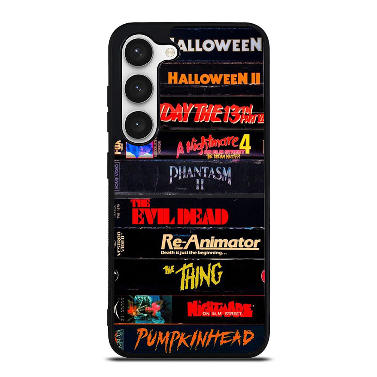 HORROR MOVIES CASSETTE COLLECTION  Samsung Galaxy S23 Case Cover