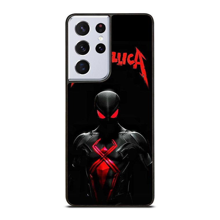 METALLICA SPIDERMAN LOGO Samsung Galaxy S21 Ultra Case Cover