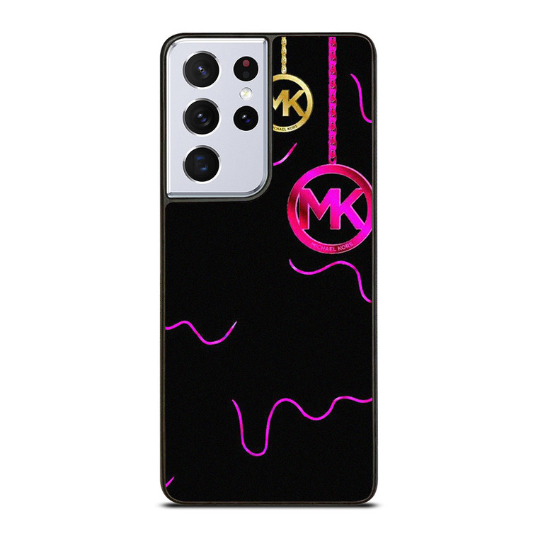 MICHAEL KORS GOLD PINK Samsung Galaxy S21 Ultra Case Cover MICHAEL KORS GOLD PINK Samsung Galaxy S21 Ultra Case Cover