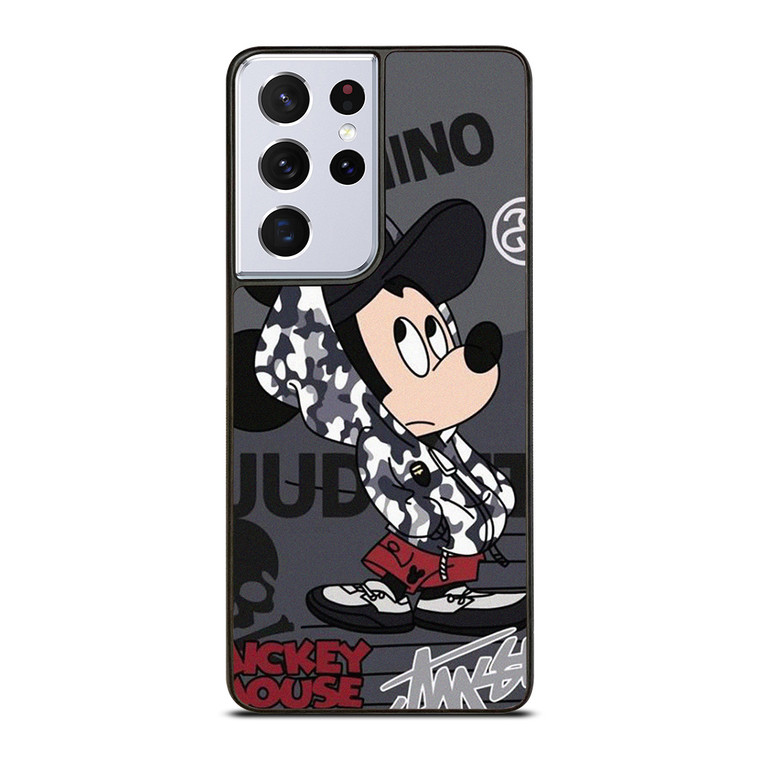 MICKEY MOUSE MOSCHINO Samsung Galaxy S21 Ultra Case Cover MICKEY MOUSE MOSCHINO Samsung Galaxy S21 Ultra Case Cover