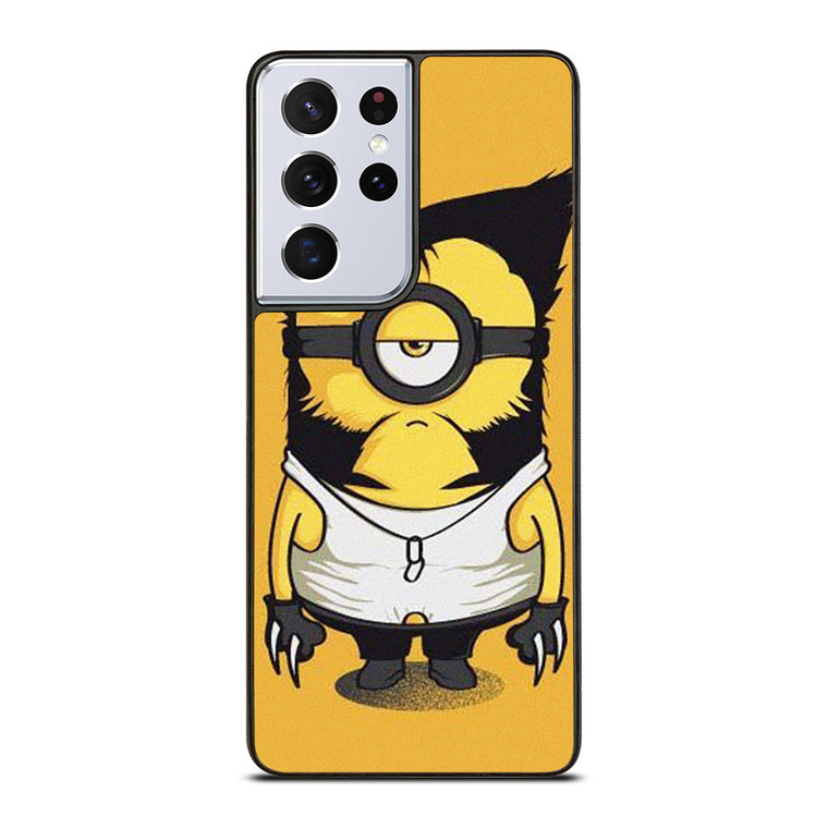 MINION WOLVERINES CARTOON Samsung Galaxy S21 Ultra Case Cover