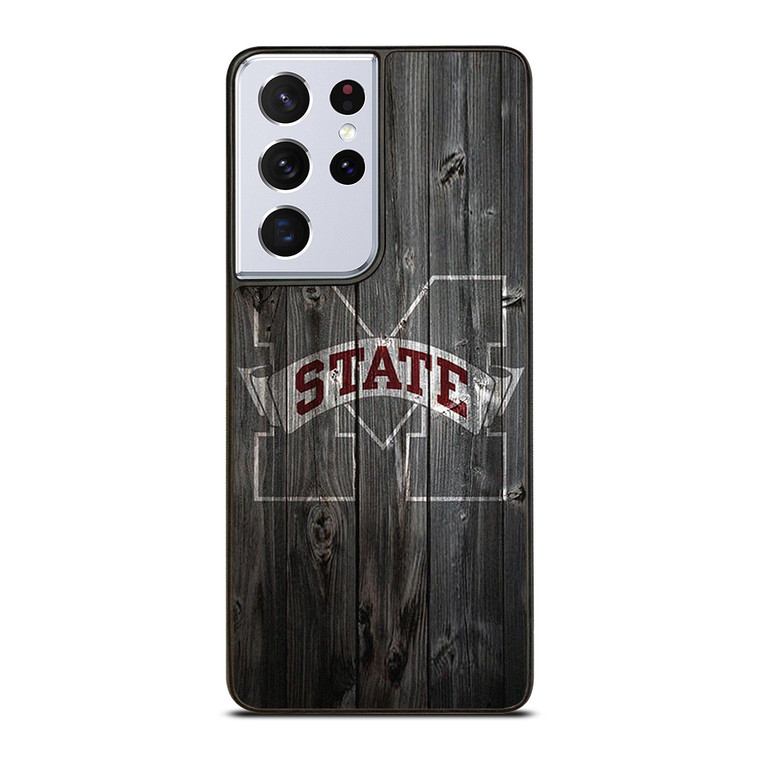 MISSISSIPPI STATE BASKETBALL WOOD LOGO Samsung Galaxy S21 Ultra Case Cover