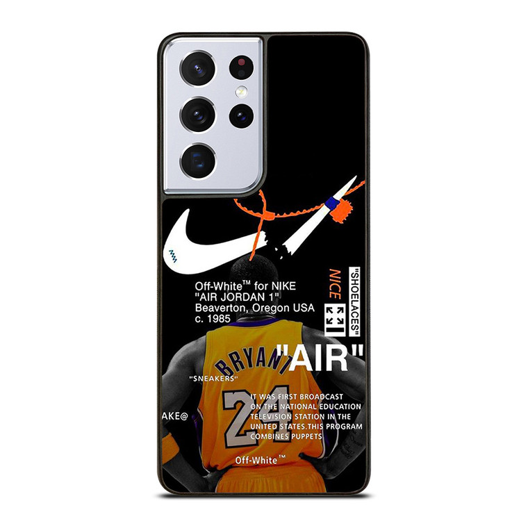 NIKE OFF WHITE KOBE BRYANT Samsung Galaxy S21 Ultra Case Cover NIKE OFF WHITE KOBE BRYANT Samsung Galaxy S21 Ultra Case Cover