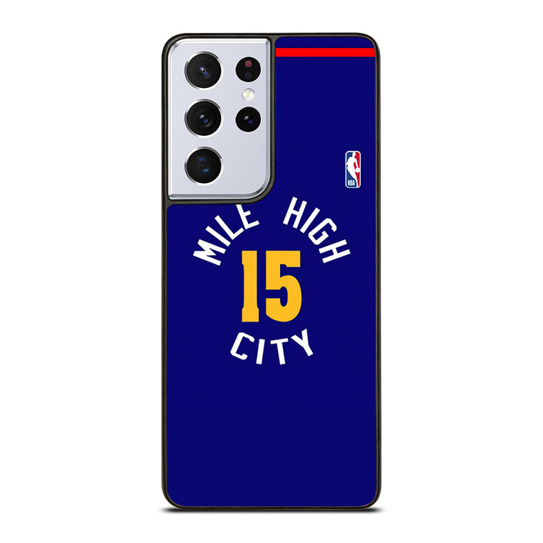 NIKOLA JOKIC MILE HIGH CITY BASKETBALL Samsung Galaxy S21 Ultra Case Cover NIKOLA JOKIC MILE HIGH CITY BASKETBALL Samsung Galaxy S21 Ultra Case Cover