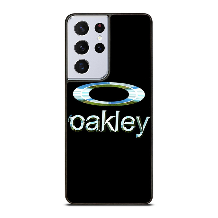 OAKLEY METAL BLACK EMBLEM Samsung Galaxy S21 Ultra Case Cover