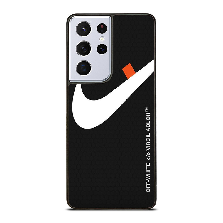 OFF WHITE VIRGIL ABLOH NIKE LOGO Samsung Galaxy S21 Ultra Case Cover OFF WHITE VIRGIL ABLOH NIKE LOGO Samsung Galaxy S21 Ultra Case Cover
