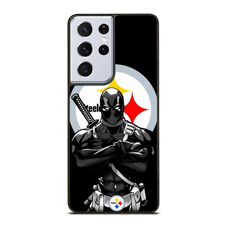 PITTSBURGH STEELERS FOOTBALL DEADPOOL Samsung Galaxy S21 Ultra Case Cover