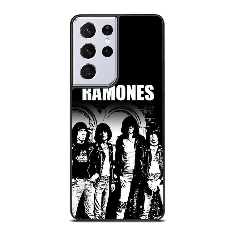 RAMONES ROCK BAND MEMBER Samsung Galaxy S21 Ultra Case Cover
