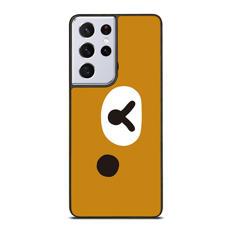 RILAKKUMA BEAR MINIMALIST Samsung Galaxy S21 Ultra Case Cover