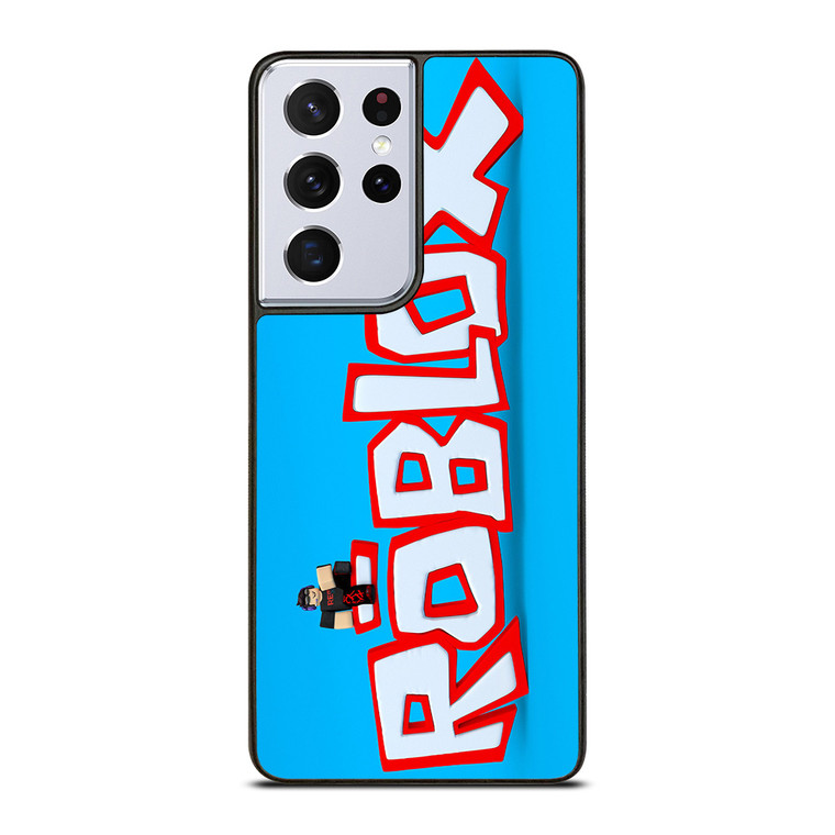 ROBLOX BLUE SIGN Samsung Galaxy S21 Ultra Case Cover ROBLOX BLUE SIGN Samsung Galaxy S21 Ultra Case Cover