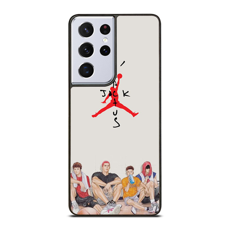 SLAM DUNK AIR JORDAN CACTUS JACK Samsung Galaxy S21 Ultra Case Cover
