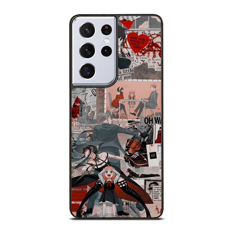 SPY X FAMILY MANGA COLLAGE Samsung Galaxy S21 Ultra Case Cover