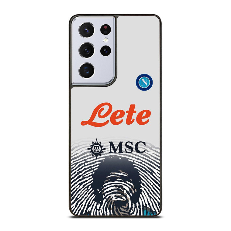 SSC NAPOLI MARADONA WHITE KIT Samsung Galaxy S21 Ultra Case Cover