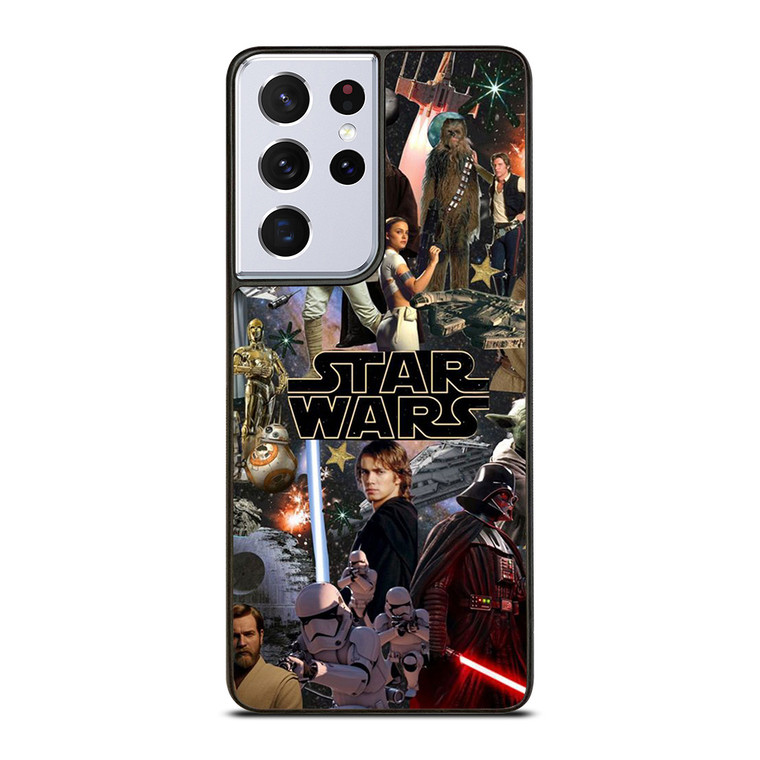 STAR WARS CHARACTERS COLLAGE Samsung Galaxy S21 Ultra Case Cover