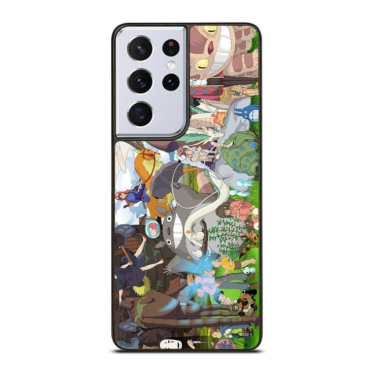 STUDIO GHIBLI ALL CHARACTERS Samsung Galaxy S21 Ultra Case Cover