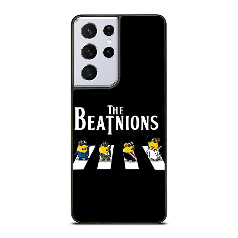 THE BEATLES MINIONS ABBEY ROAD Samsung Galaxy S21 Ultra Case Cover