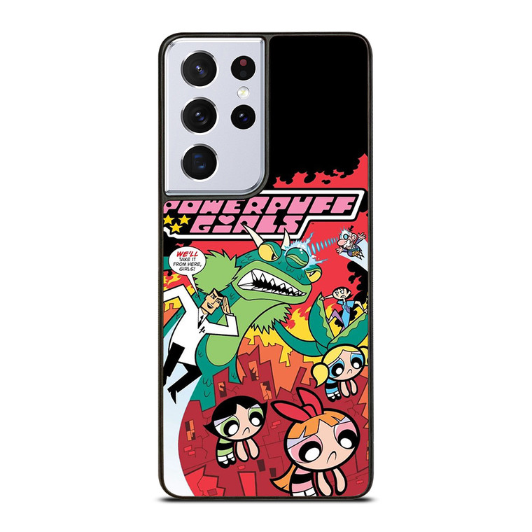 THE POWERPUFF GIRLS COMIC Samsung Galaxy S21 Ultra Case Cover