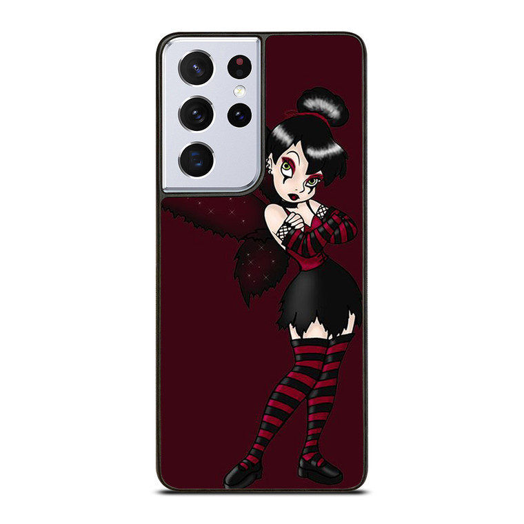 TINKERBELL EVIL GOTHIC CARTOON Samsung Galaxy S21 Ultra Case Cover