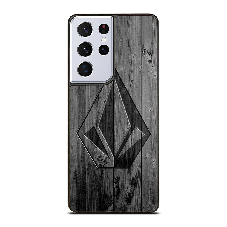 VOLCOM WOOD LOGO Samsung Galaxy S21 Ultra Case Cover
