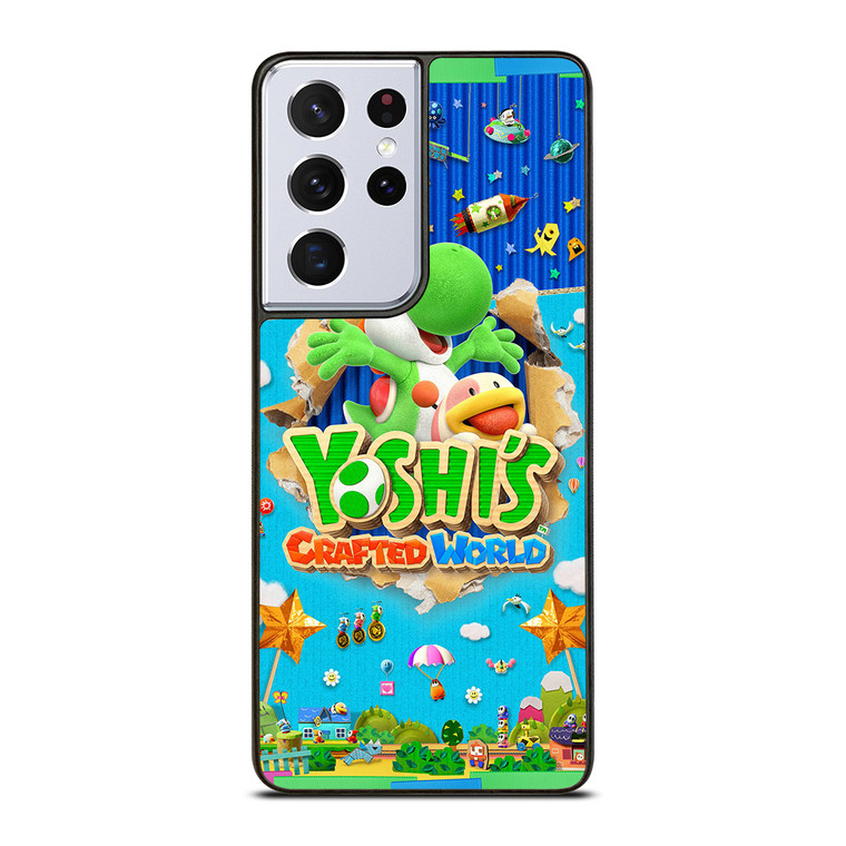 YOSHI CRAFTED WORLD GAMES POSTER Samsung Galaxy S21 Ultra Case Cover