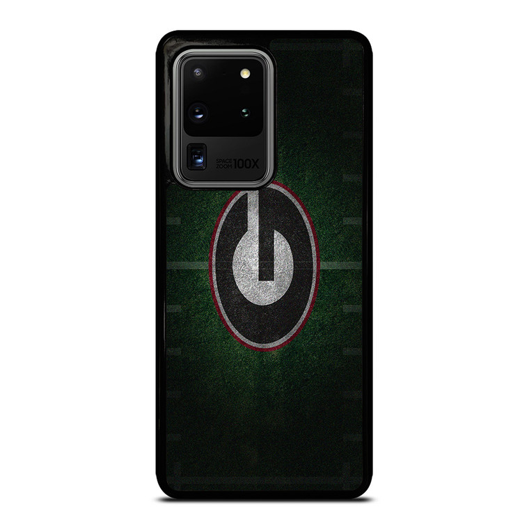 GEORGIA BULLDOGS FOOTBALL FIELD LOGO Samsung Galaxy S20 Ultra Case Cover