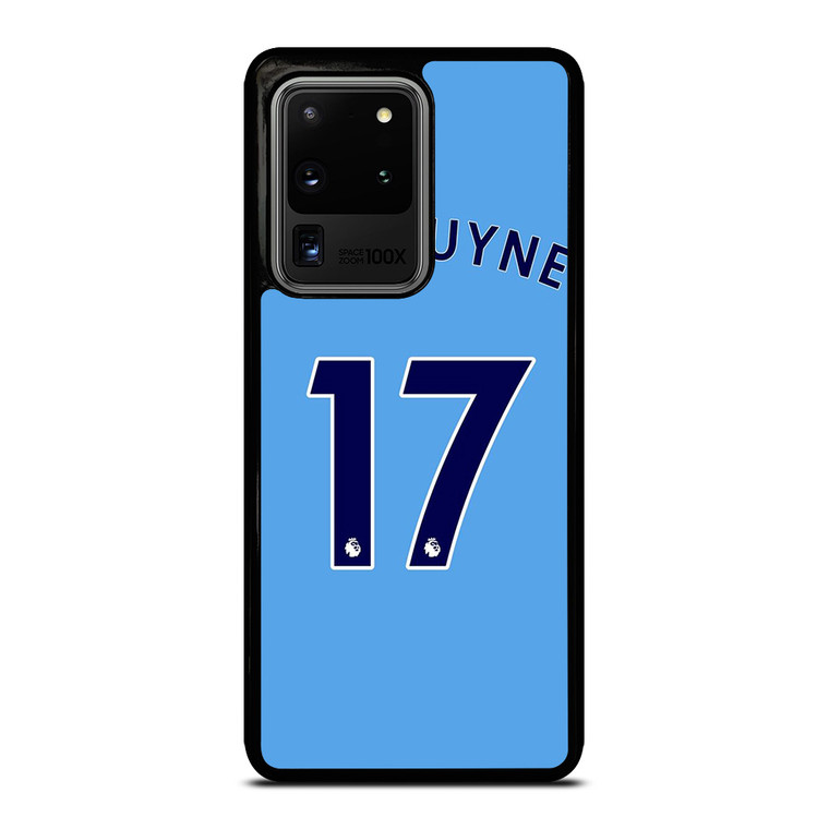 KEVIN DE BRUYNE MANCHESTER CITY HOME KIT Samsung Galaxy S20 Ultra Case Cover