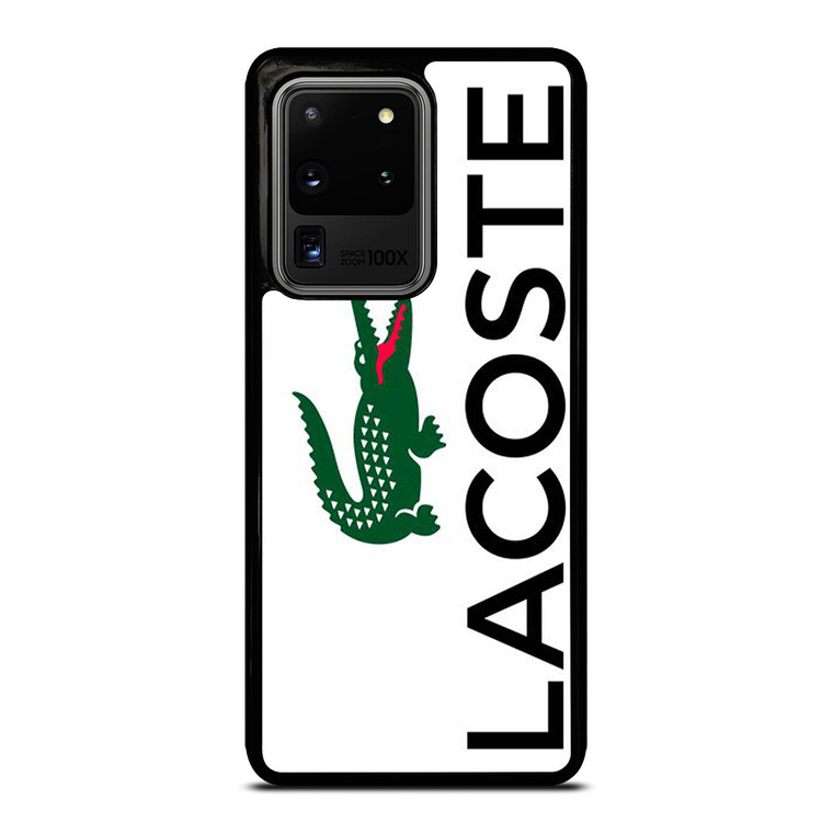 LACOSTE CROCODILE LOGO Samsung Galaxy S20 Ultra Case Cover