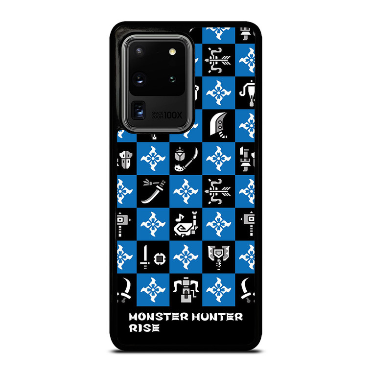 MONSTER HUNTER RISE GAMES SYMBOL PATTERN Samsung Galaxy S20 Ultra Case Cover
