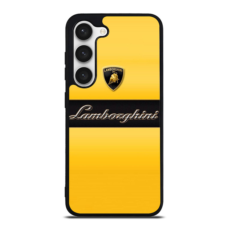 LAMBORGHINI YELLOW LOGO  Samsung Galaxy S23 Case Cover