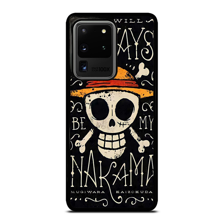 NAKAMA ONE PIECE ANIME Samsung Galaxy S20 Ultra Case Cover NAKAMA ONE PIECE ANIME Samsung Galaxy S20 Ultra Case Cover