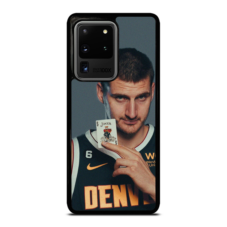 NIKOLA JOKIC DENVER NUGGETS JOKER Samsung Galaxy S20 Ultra Case Cover NIKOLA JOKIC DENVER NUGGETS JOKER Samsung Galaxy S20 Ultra Case Cover