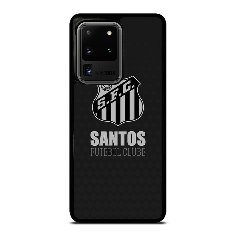 SANTOS FOOTBALL CLUB CARBON LOGO Samsung Galaxy S20 Ultra Case Cover