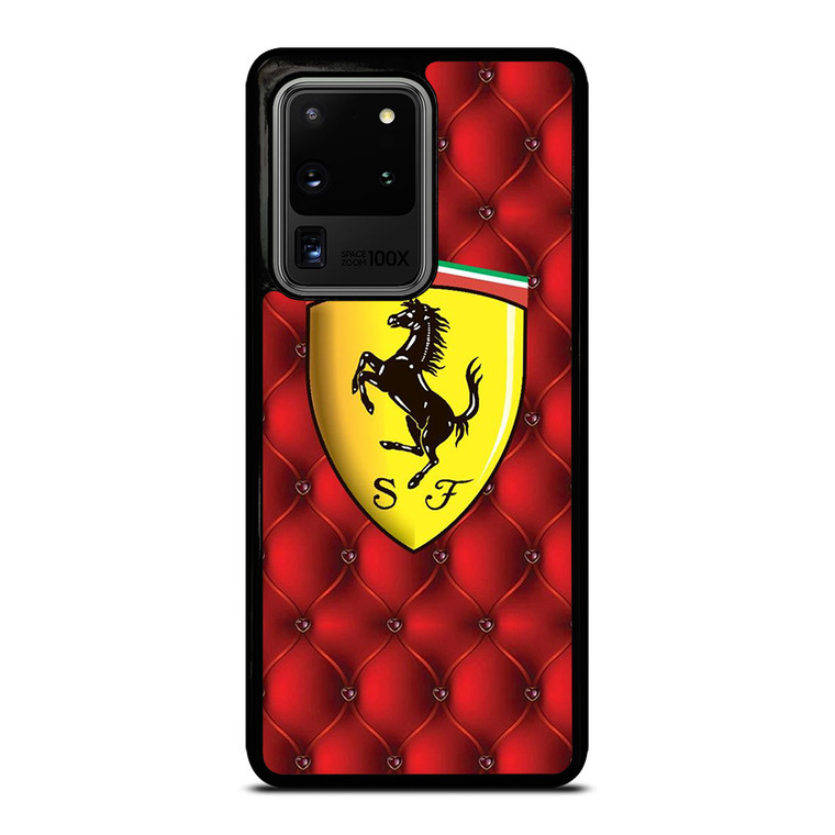 SCUDERIA FERRARI SUPER CAR RED Samsung Galaxy S20 Ultra Case Cover