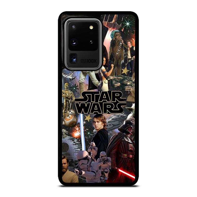 STAR WARS CHARACTERS COLLAGE Samsung Galaxy S20 Ultra Case Cover STAR WARS CHARACTERS COLLAGE Samsung Galaxy S20 Ultra Case Cover