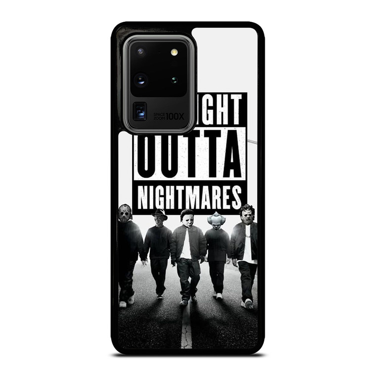STRAIGHT OUTTA NIGHTMARES HORROR MOVIES CHARACTERS Samsung Galaxy S20 Ultra Case Cover STRAIGHT OUTTA NIGHTMARES HORROR MOVIES CHARACTERS Samsung Galaxy S20 Ultra Case Cover
