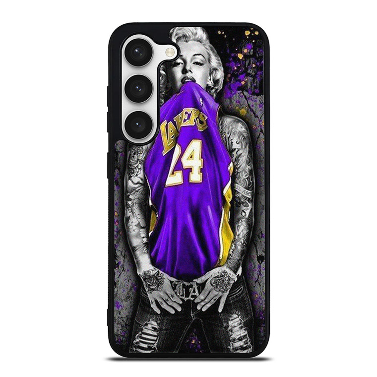 MARILYN MONROE LOS ANGELES LAKERS KOBE BRYANT  Samsung Galaxy S23 Case Cover