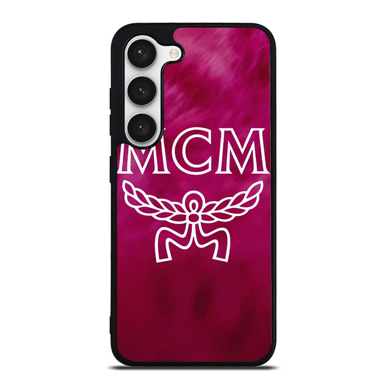 MCM WORLDWIDE PURPLE  Samsung Galaxy S23 Case Cover